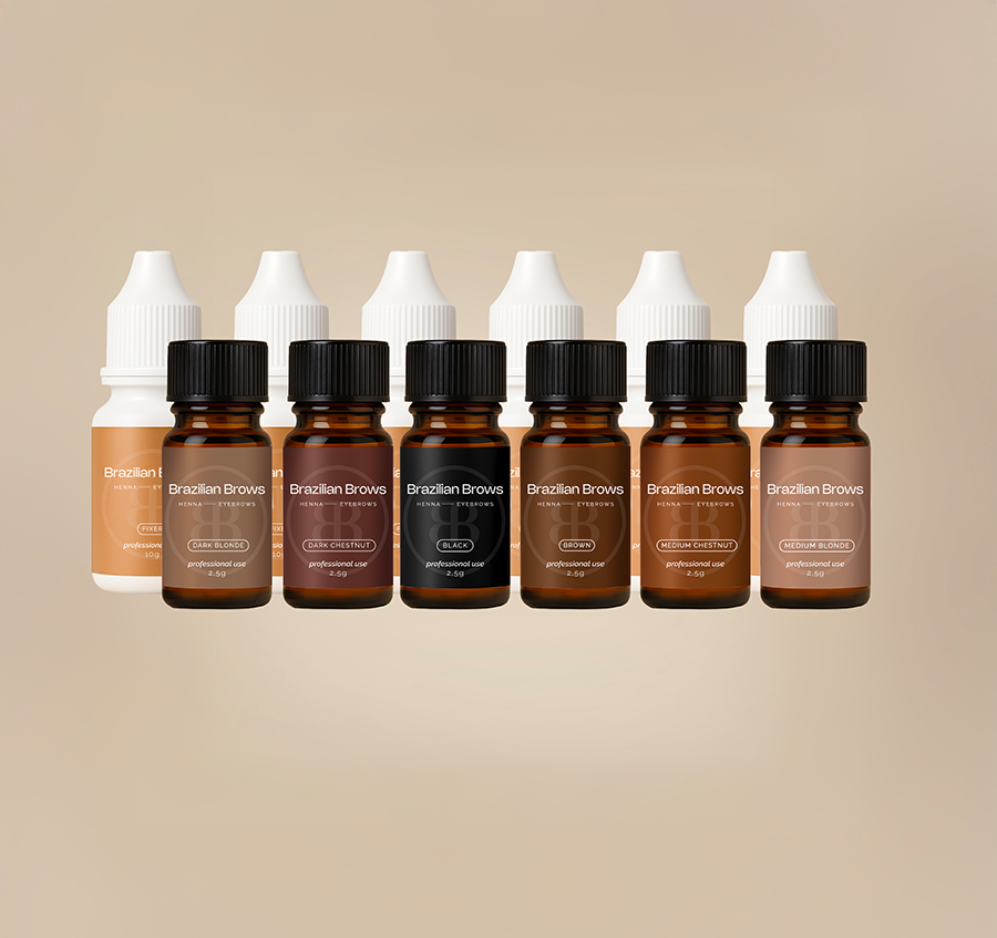 Henna Kit: 6 Premium Shades